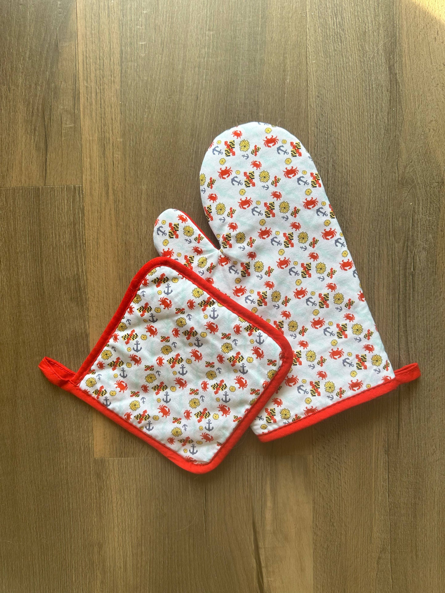 Chesapeake Bay Maryland Kitchen Pot Holder/Oven Mitt: Oven Mitt