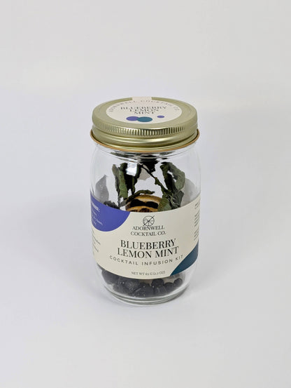 Adornwell Cocktail Co. - Blueberry Lemon Mint Cocktail Infusion Kit