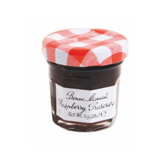 Bonne Maman Minis [1oz glass jars]: Raspberry Preserves