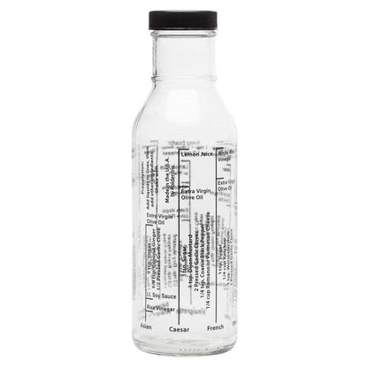 Salad Dressing Mixer Bottle - Light Recipes, 13oz.