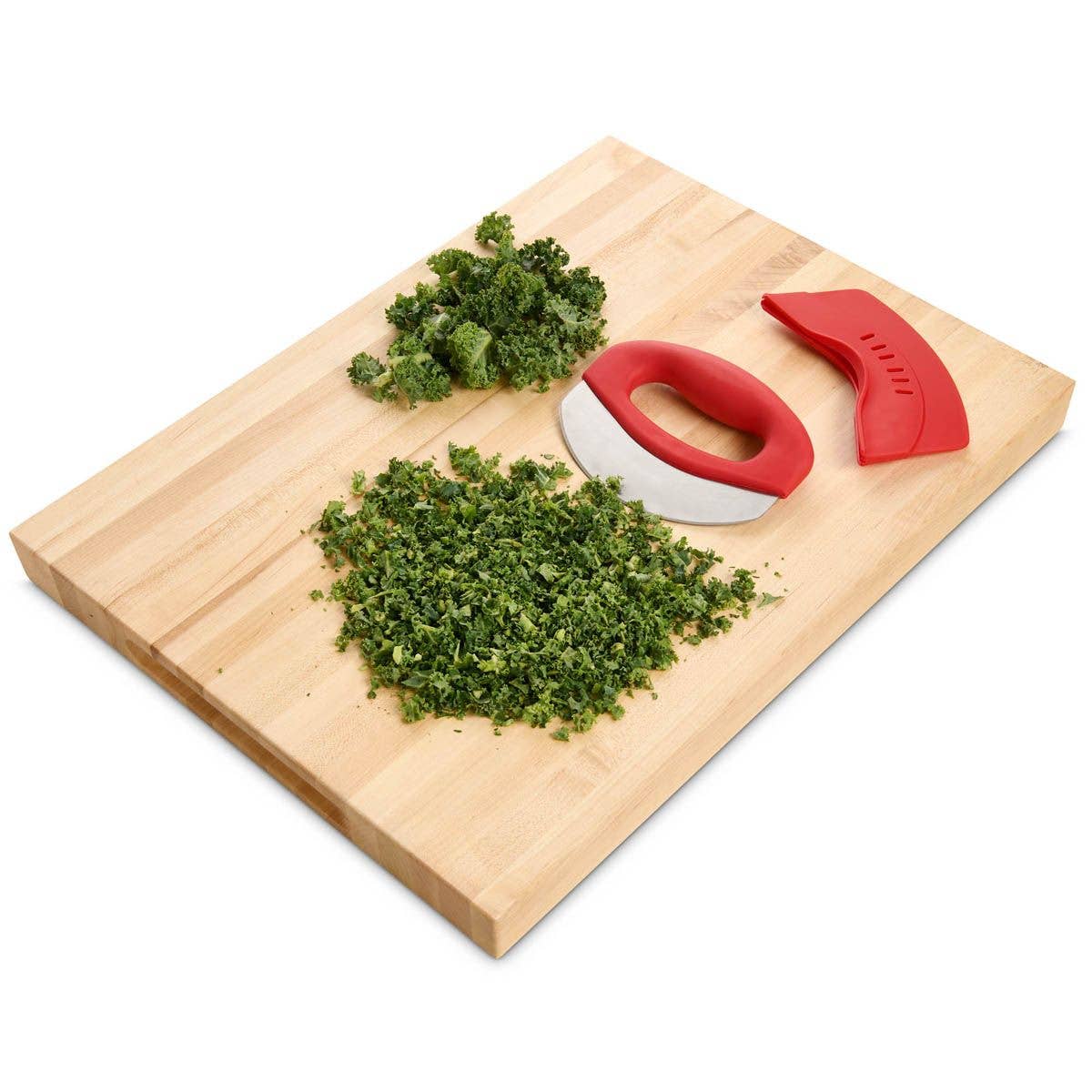 HIC - Harold Import Co. - HIC Kitchen Soft-Grip Rocking Salad & Herb Chopper