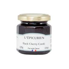 The French Farm - L'Epicurien Black Cherry Confit - 1.8oz