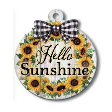 My Word! Adoornament - Hello Sunshine (Sunflowers)