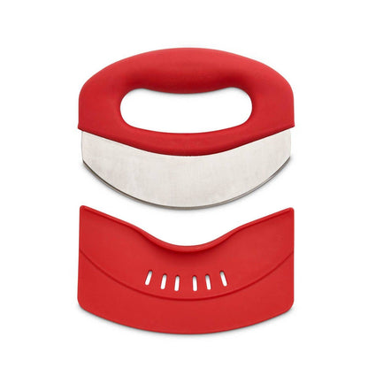 HIC - Harold Import Co. - HIC Kitchen Soft-Grip Rocking Salad & Herb Chopper