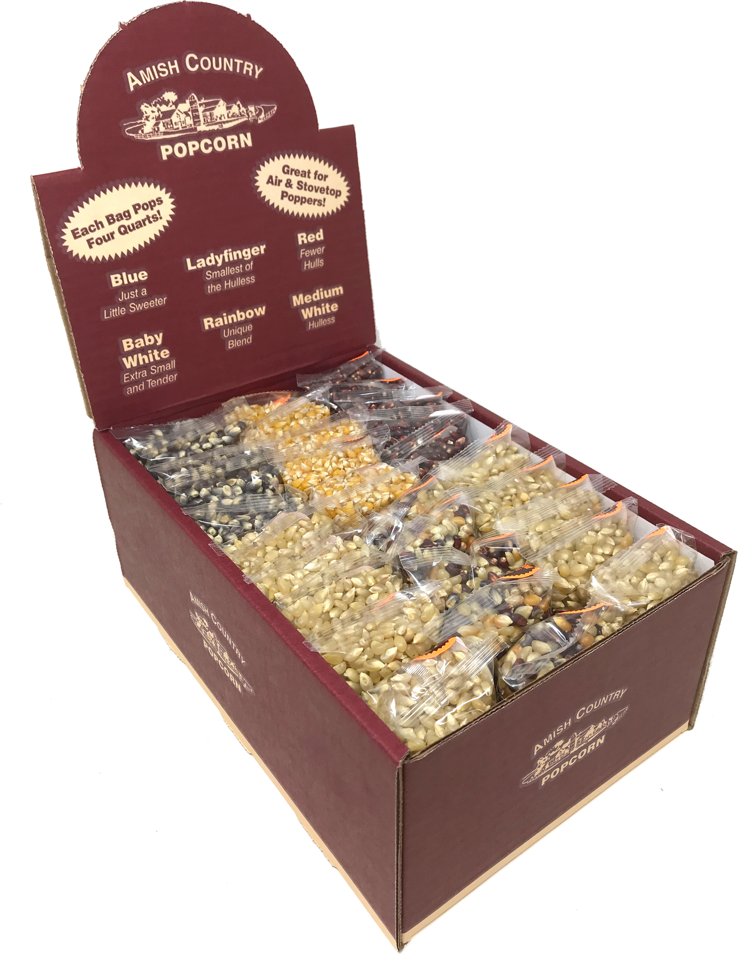 4oz Popcorn Sampler