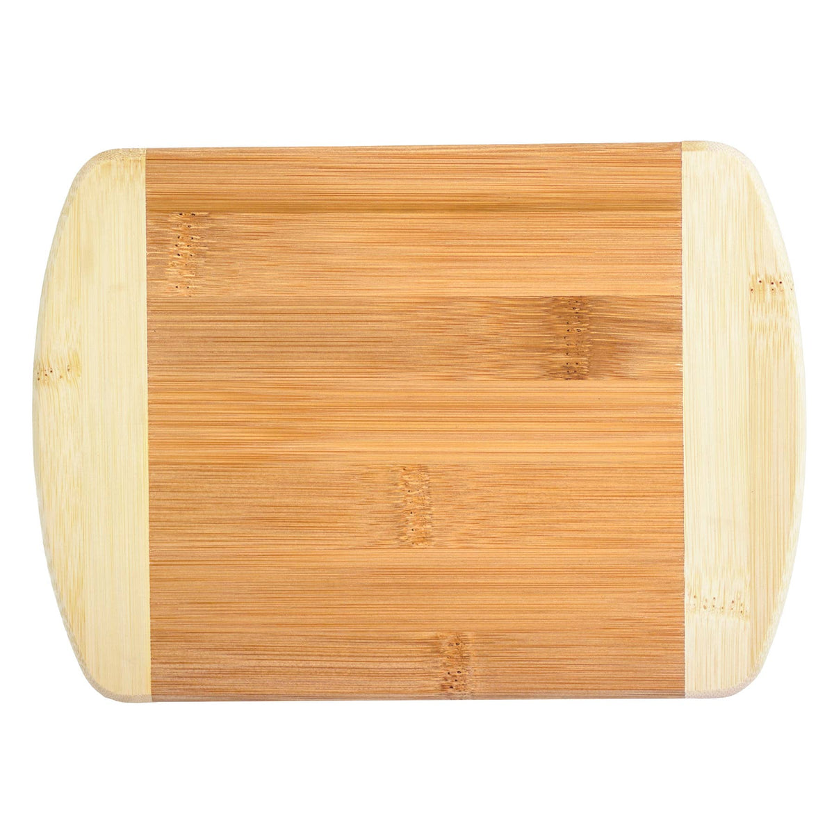 8" Two-Tone Bar Board, Small Bamboo Cutting Board