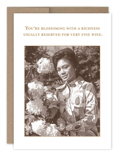 Blossoming Birthday Card