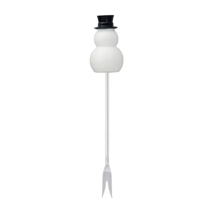 6-Piece Snowman Cocktail Pick Set