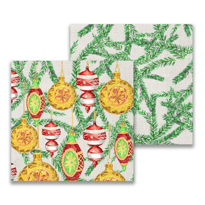 Classic Ornaments Cocktail Napkin