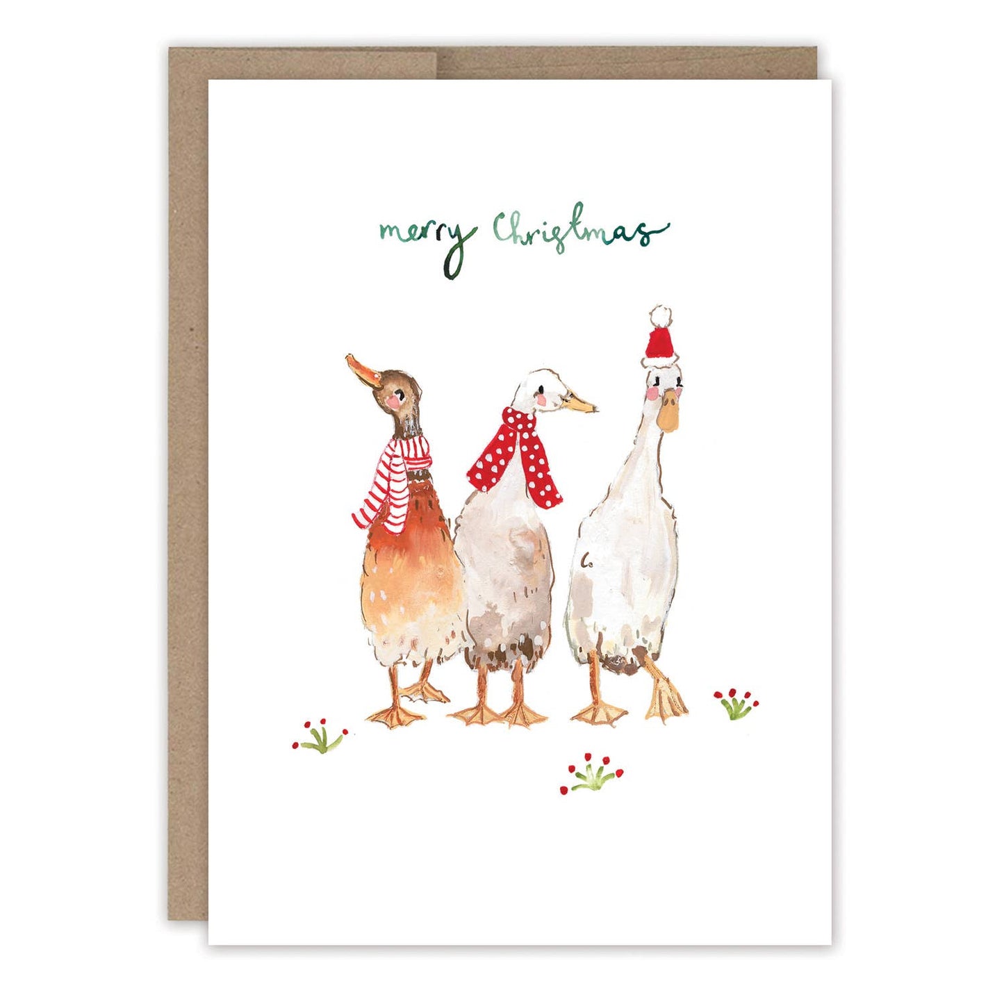 Biely & Shoaf - Ducks Merry Christmas Holiday Card