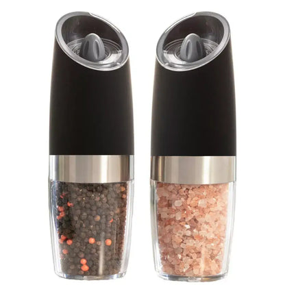Electric Automatic  Gravity Salt and Pepper Grinder Set