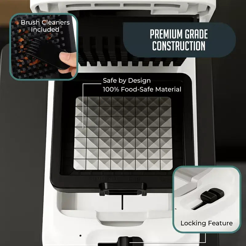 Manual Vegetable Chopper and Spiralizer