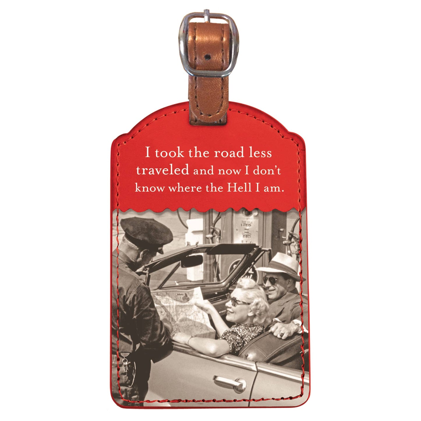 Shannon Martin Design - Road Less Traveled Luggage Tag