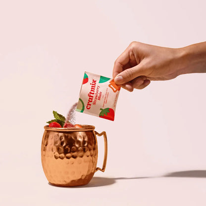 Craftmix | Strawberry Mule Cocktail / Mocktail Mixer - Individuals