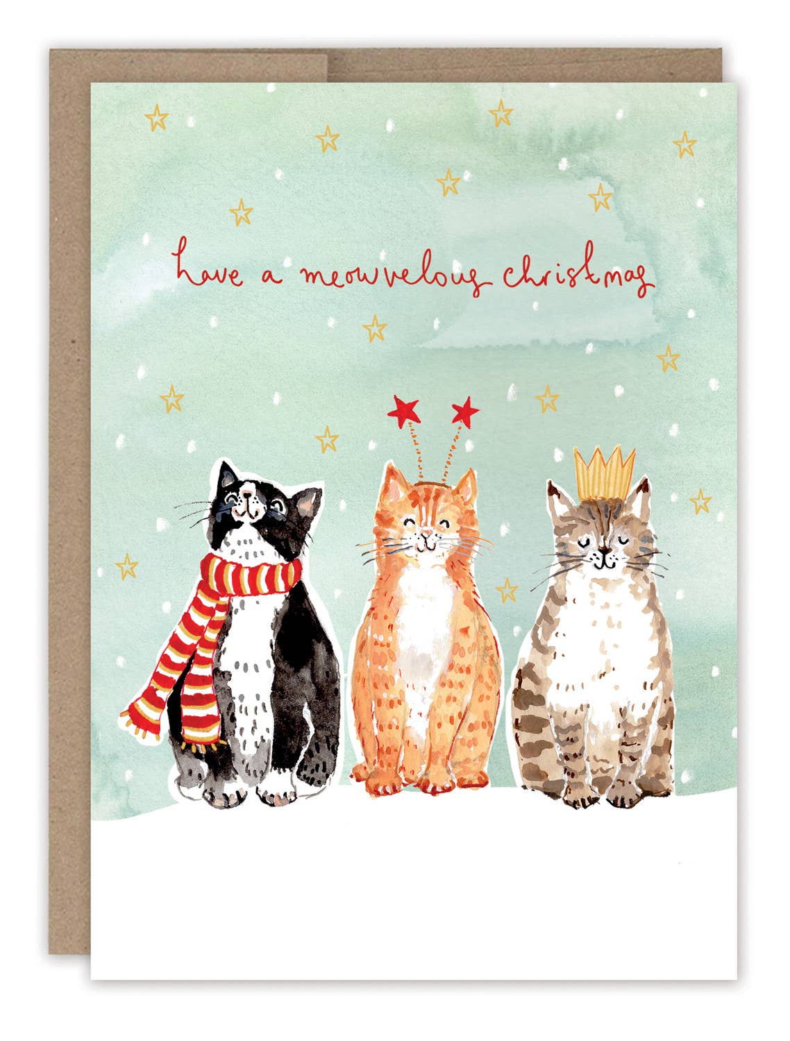 Biely & Shoaf - Cats Meowvelous Christmas Holiday Card