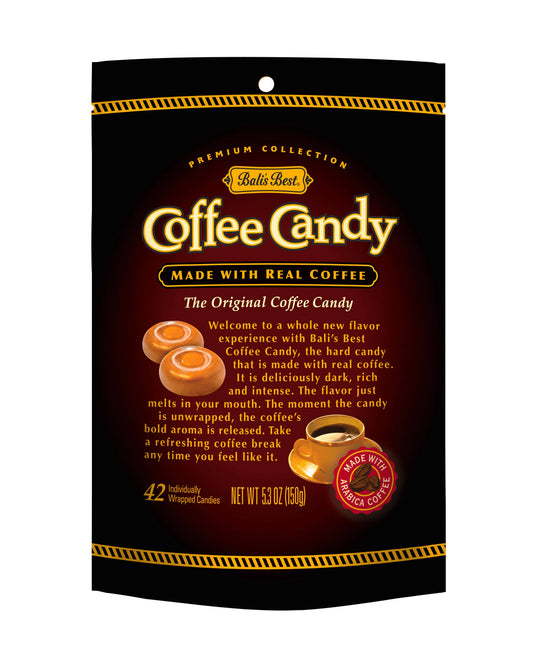Bali's Best Coffee Candy, 5.3oz Bag