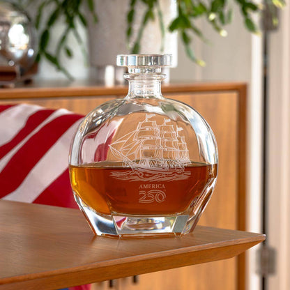 America250™ Tall Ship 23oz Whiskey Decanter