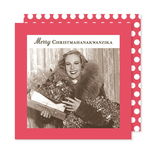 Shannon Martin Design - ChristmaHanaKwanzika Holiday Napkin