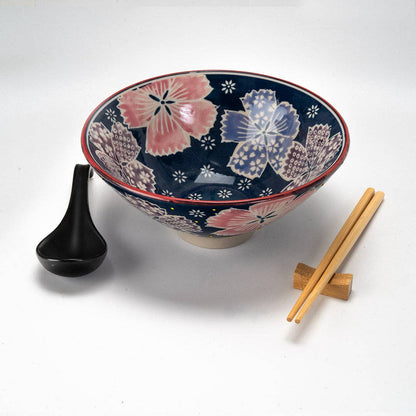 Floral Ramen Bowl Set | Urban Tokyo