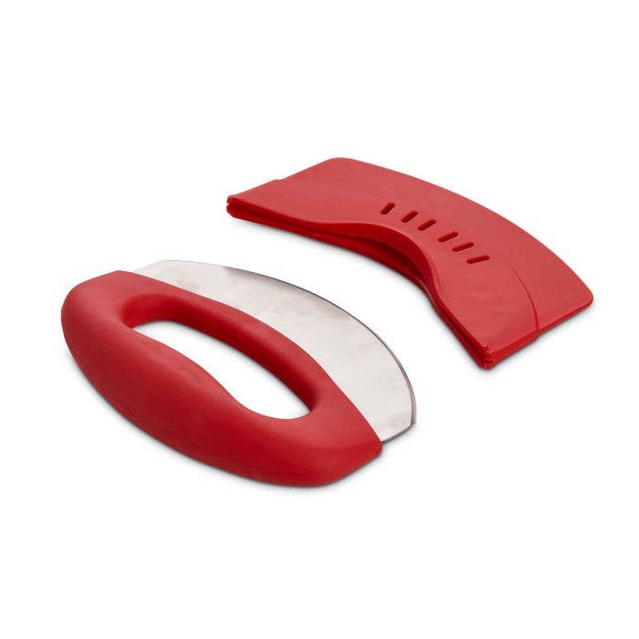 HIC - Harold Import Co. - HIC Kitchen Soft-Grip Rocking Salad & Herb Chopper