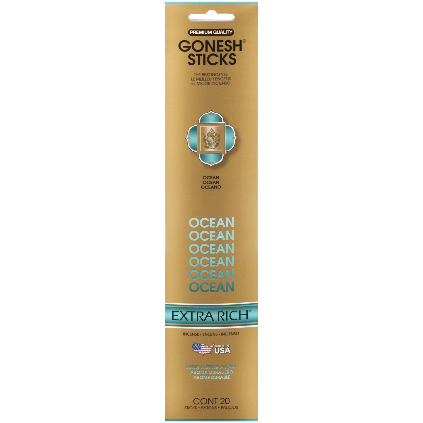 Incense Sticks: Gonesh Extra Rich Ocean