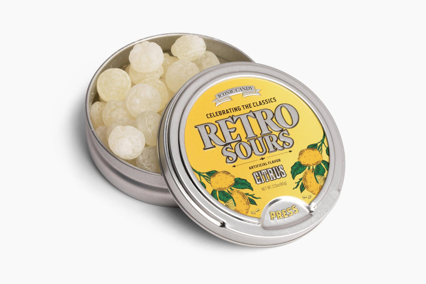 Retro Sours Citrus Tins