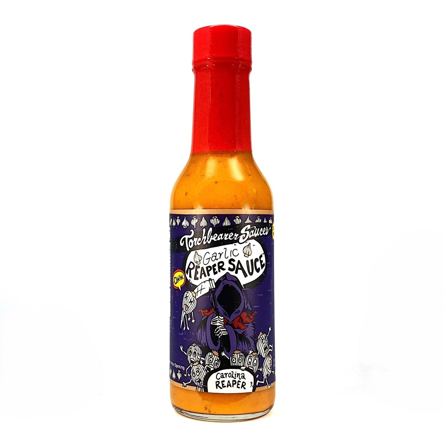 TorchBearer Sauces - Garlic 3 Pack - 3 5oz bottles + Box - case pk 5