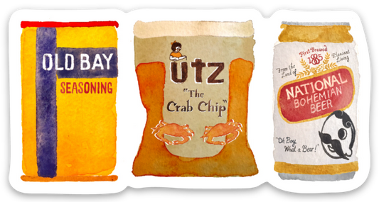 Maggie Moore Studio - Maryland Faves Sticker