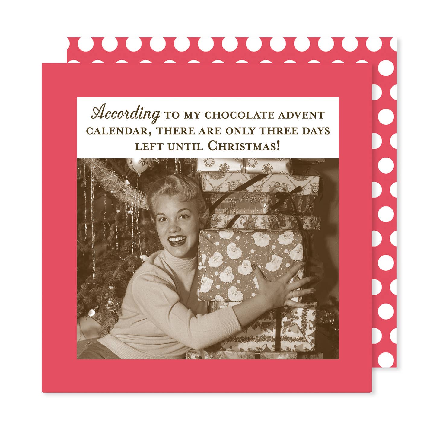 Shannon Martin Design - Advent Calendar Holiday Napkin