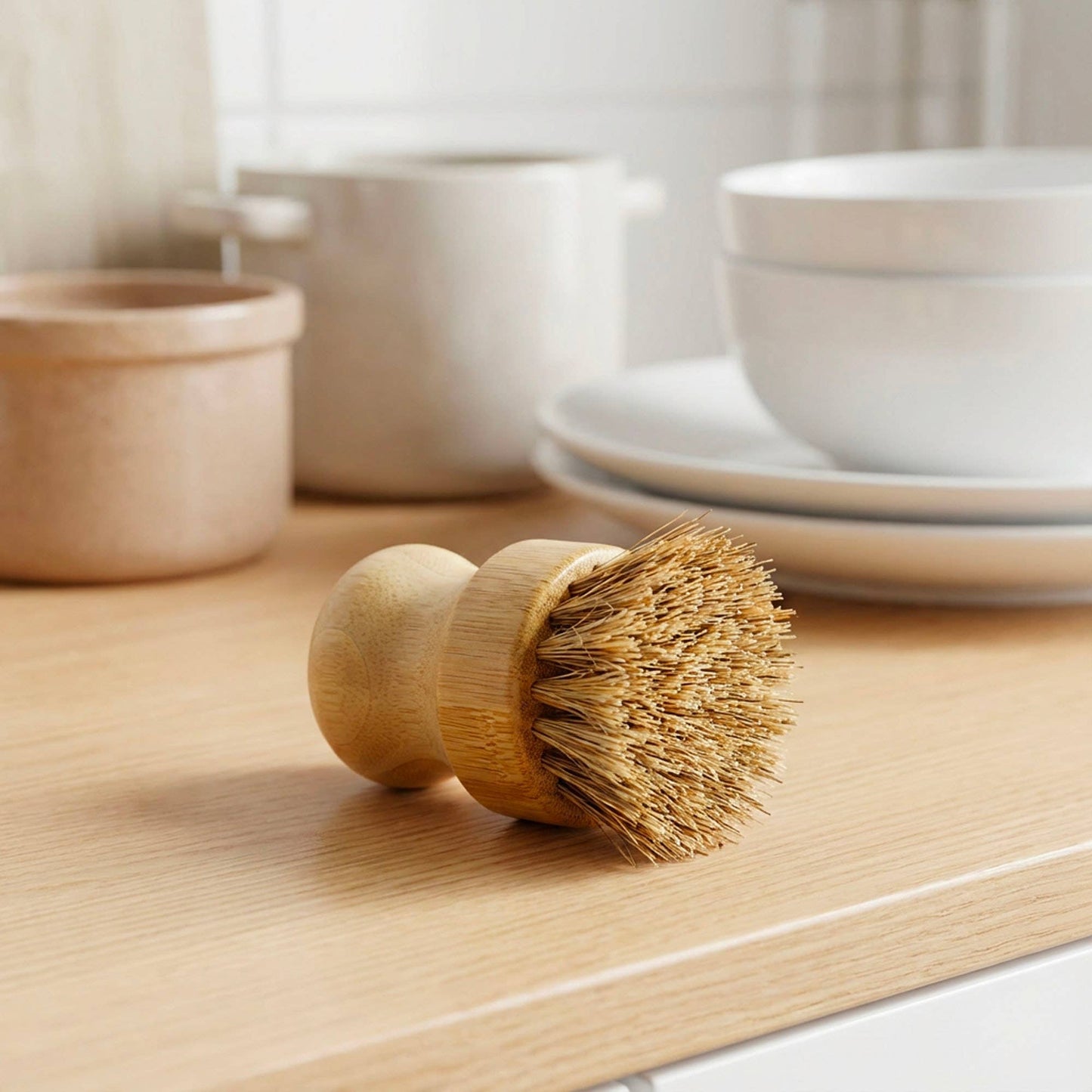 Bamboo Pot Scrubber | Kitchen | Faire Market Bestseller