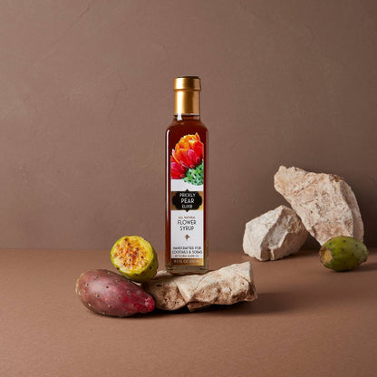 Floral Elixir Co. - Prickly Pear Elixir. All Natural Cocktail & Soda Syrup.: Small - 2 oz/60mL