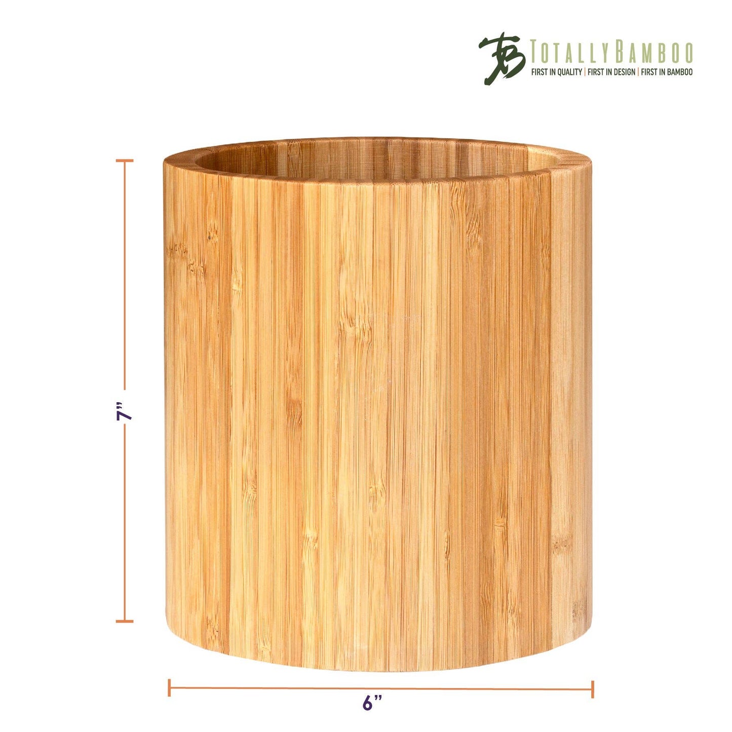 Totally Bamboo - Oval Utensil Holder