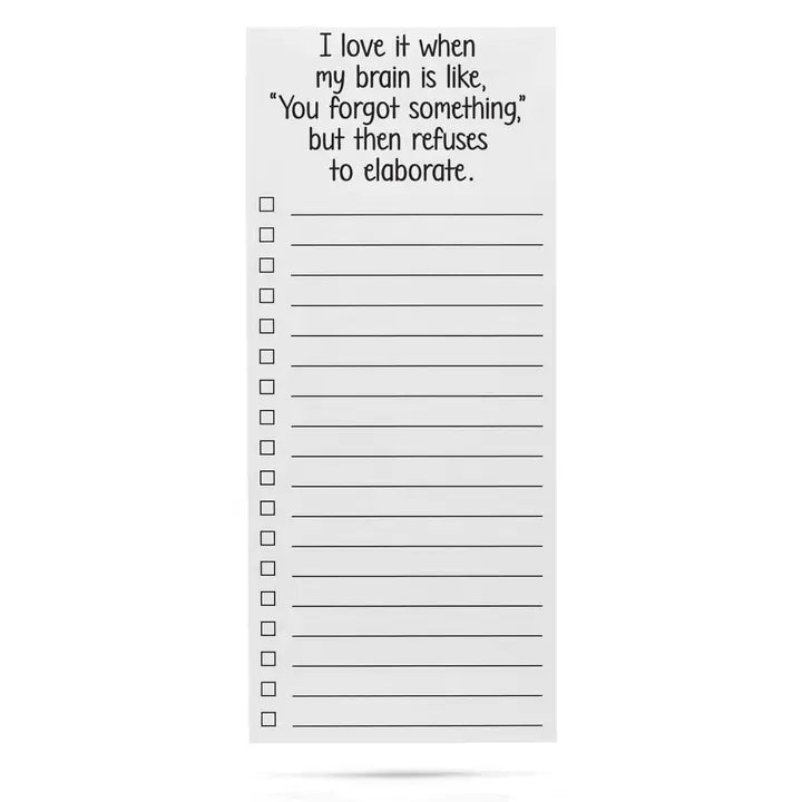 Magnetic List Pad – Ellembee Gift