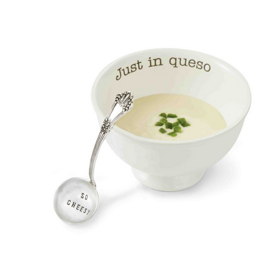 Just in Queso Dip Bowl Set | Mud Pie