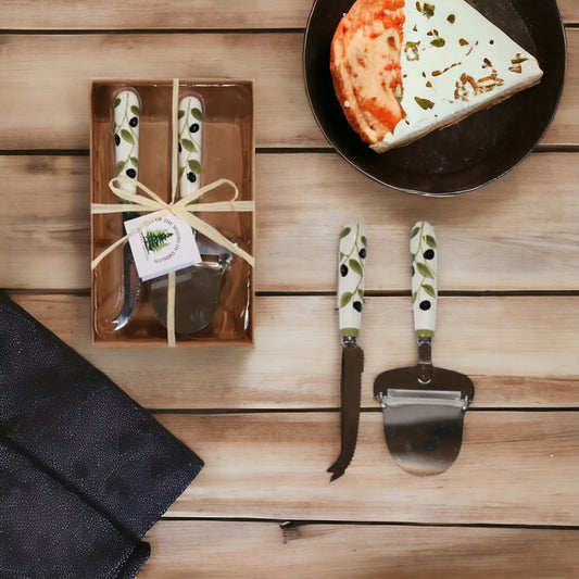 Olive Cheese Knife and cheese planer