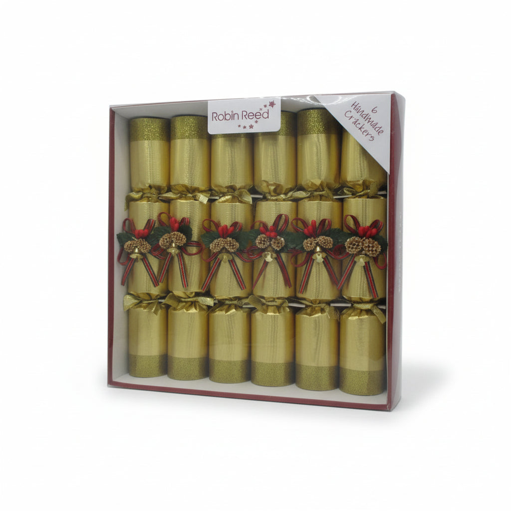 Christmas Party Crackers - Ring O Bells Gold