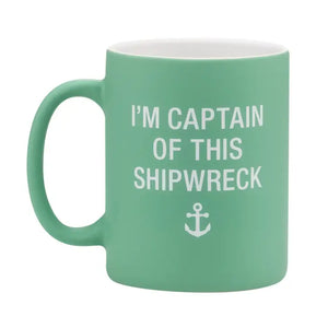 Coffee Mugs Captain of this Shipwreck