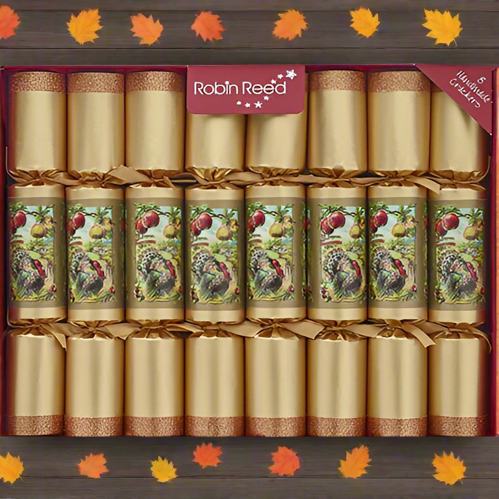 Robin Reed Party Crackers - Thanksgiving