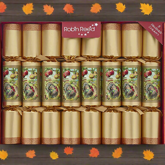 Robin Reed Party Crackers - Thanksgiving