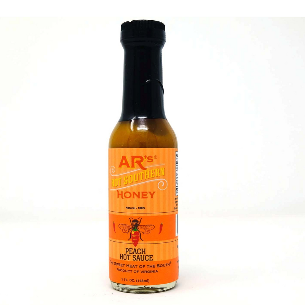 AR's Honey peach hot sauce