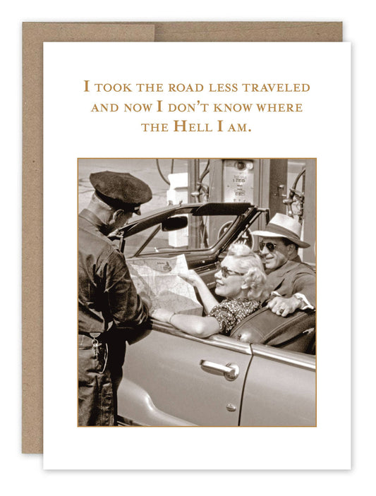 Shannon Martin Design - Less Traveled Birthday Card