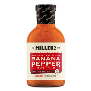 Miller's Mustard - Millers Banana Pepper Mustard: Habanero