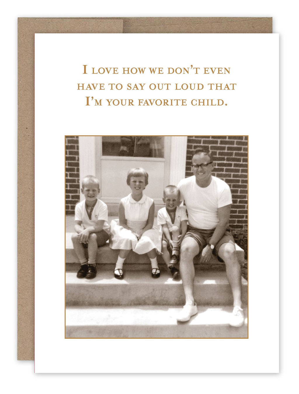 Shannon Martin Design - Favorite Child Family Birthday Card