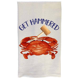 B McVan Designs - Get Hammered Dish Towel