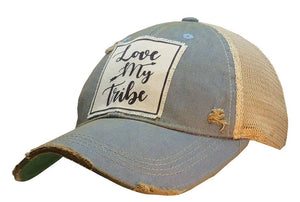 Vintage Life - Love My Tribe Distressed Trucker Cap