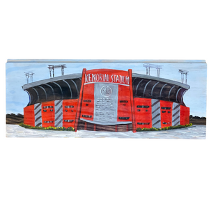 Linda Amtmann Wooden Planks- Memorial Stadium
