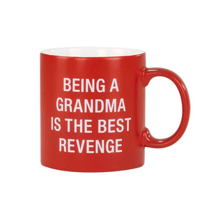 About Face Designs, Inc. - Being a Grandma Stoneware Mug
