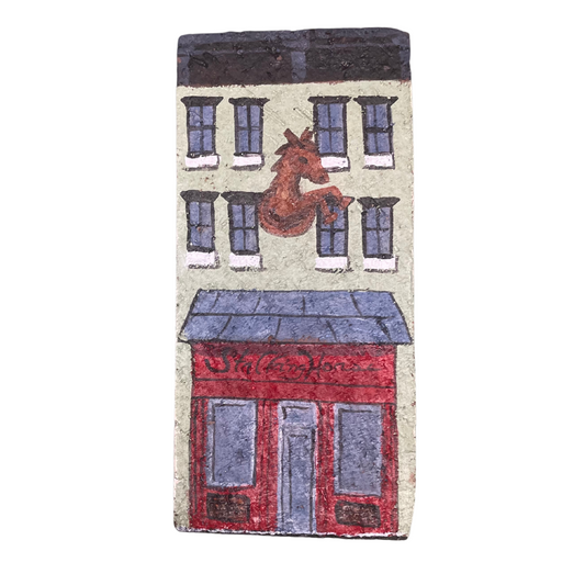 Linda Amtmann Hand Painted Brick - Stalking Horse