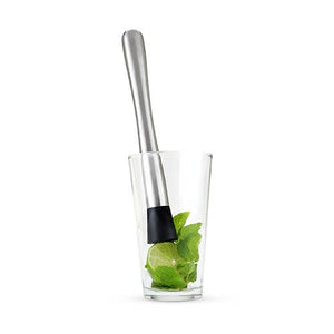 TRUE - Sleek Stainless Steel Extra Long Muddler