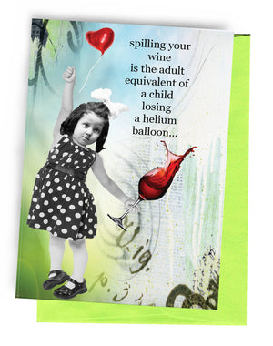 Erin Smith Art - 355 Helium Balloon Greeting Card